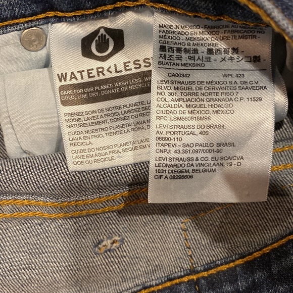 Levi’s 559 blue jeans light wash vintage - Picture 5 of 5